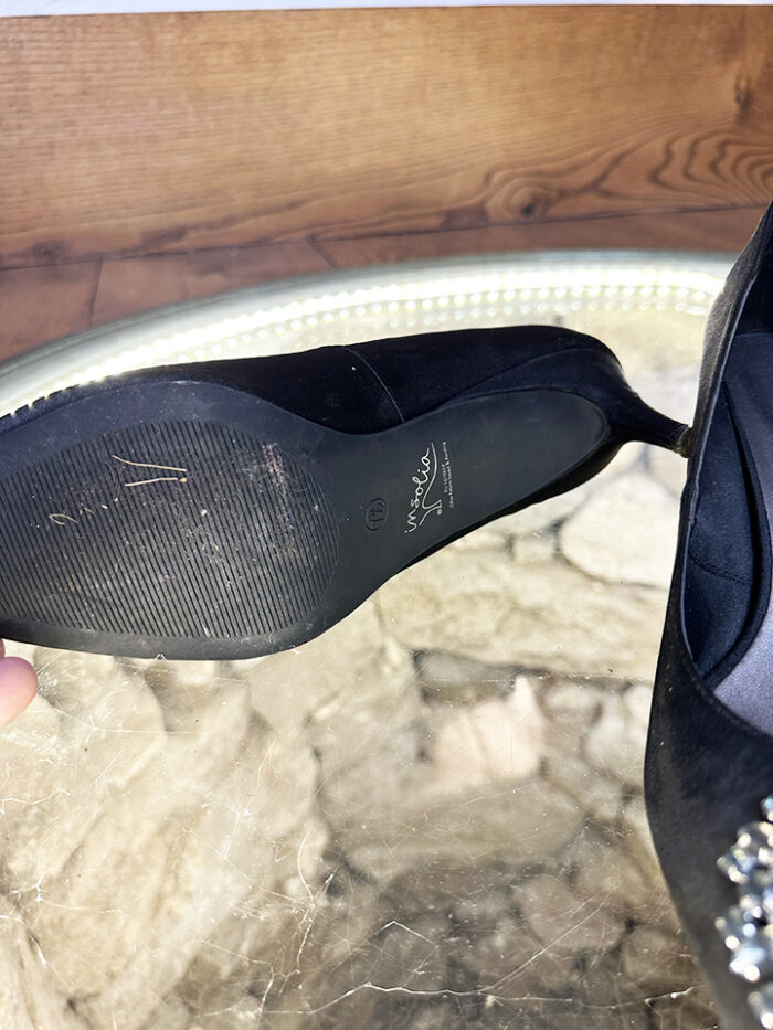 M&S Autograph Black Party Shoes - Size 7 1/2 - Image 5