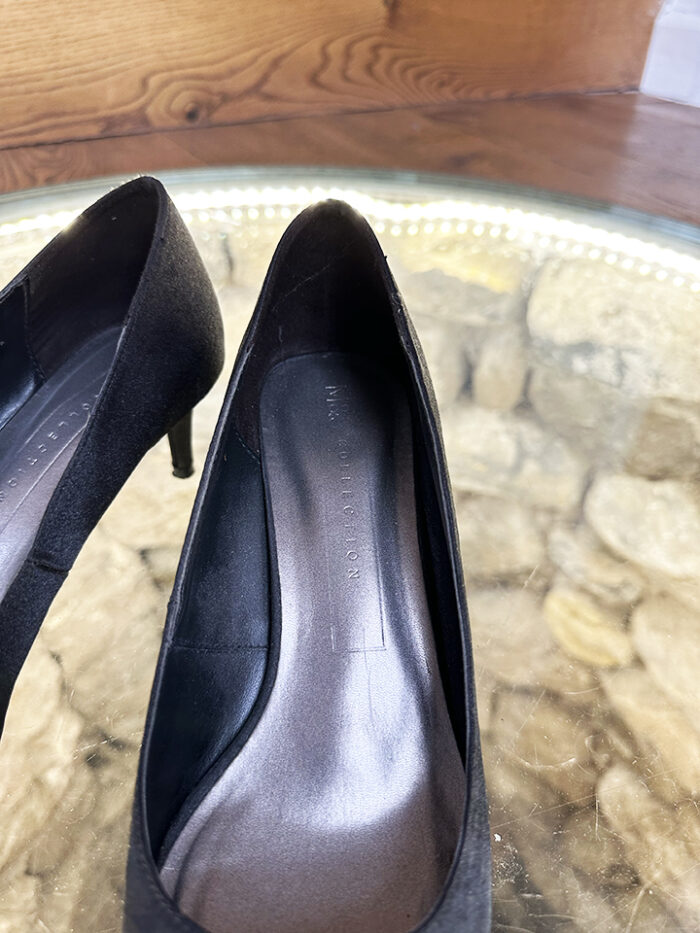 M&S Autograph Black Party Shoes - Size 7 1/2 - Image 3