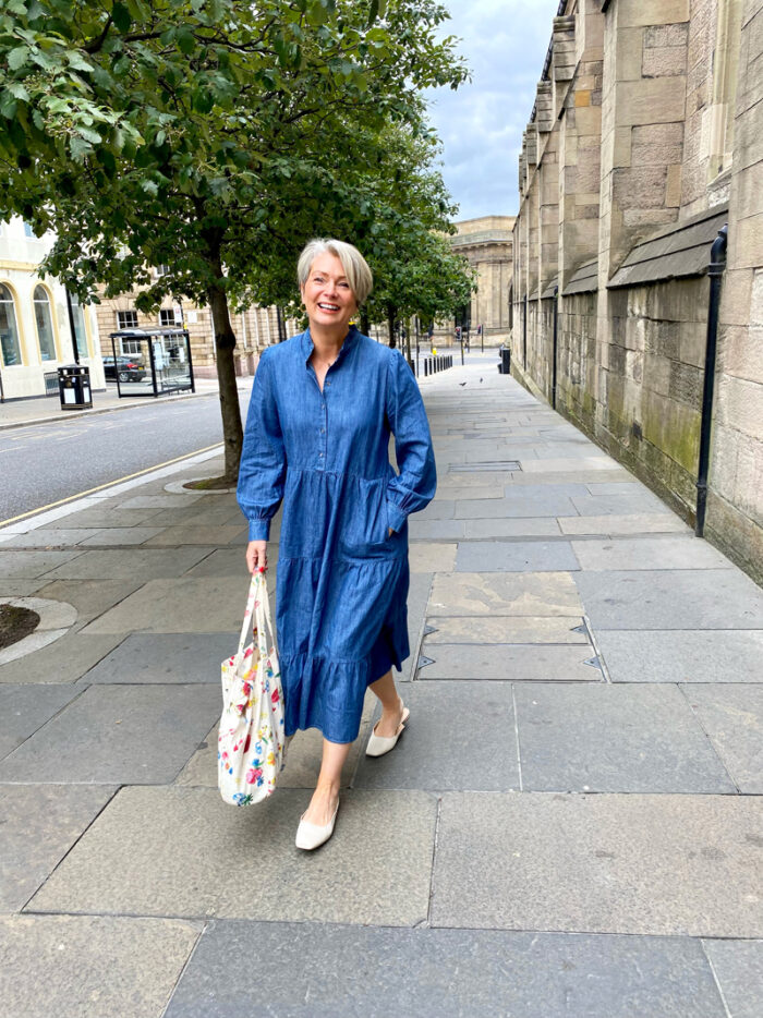 Baukjen Denim Dress, Size 12
