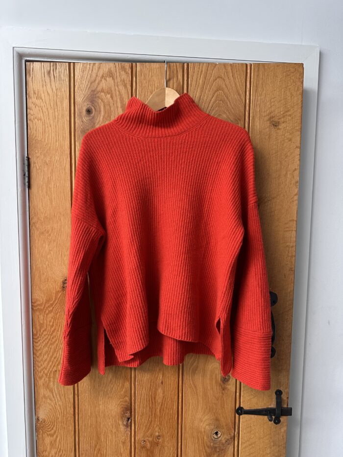 Hope Pumpkin Orange Jumper - Image 2