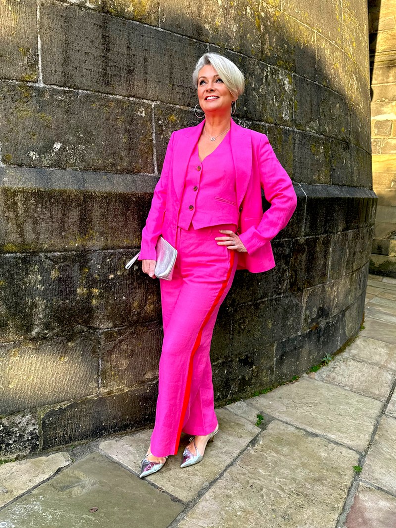 Boden 3 Piece Linen Suit - Size 12
