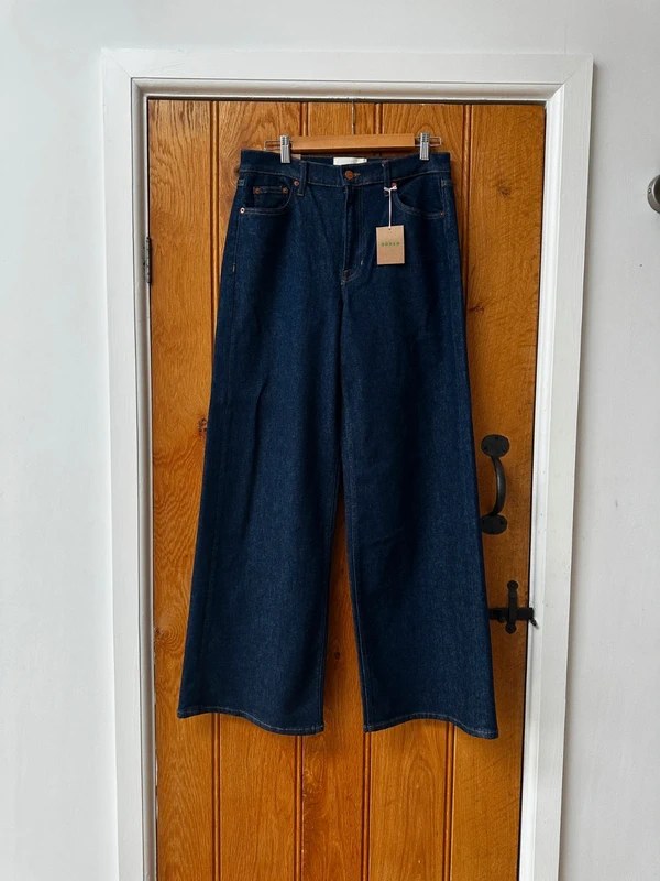 BNWT Boden Relaxed Wide Leg Jeans, Size 30